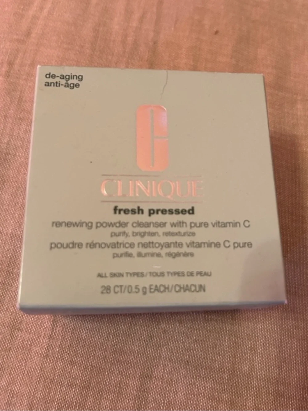 Clinique Fresh Pressed Powder Cleanser